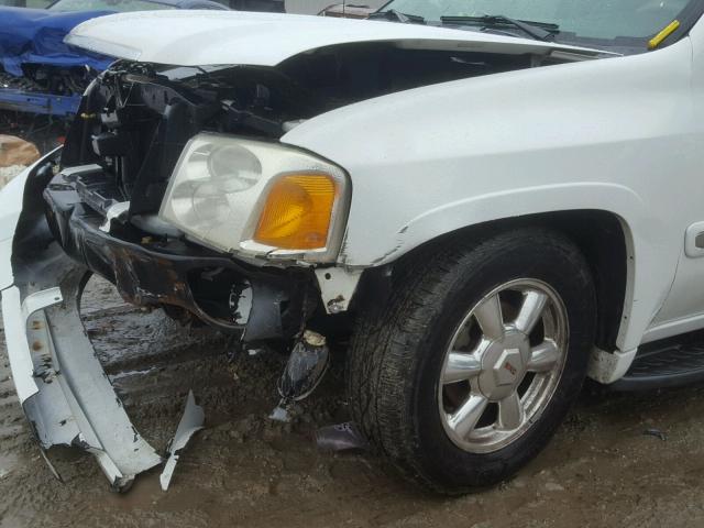 1GKDT13S232194684 - 2003 GMC ENVOY WHITE photo 9