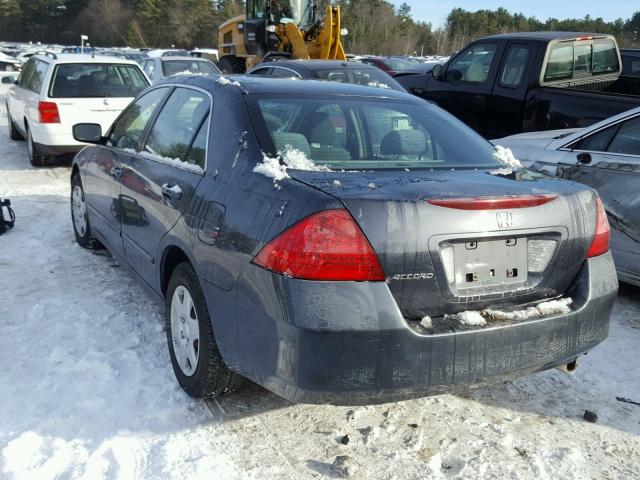 1HGCM56417A153050 - 2007 HONDA ACCORD LX GRAY photo 3