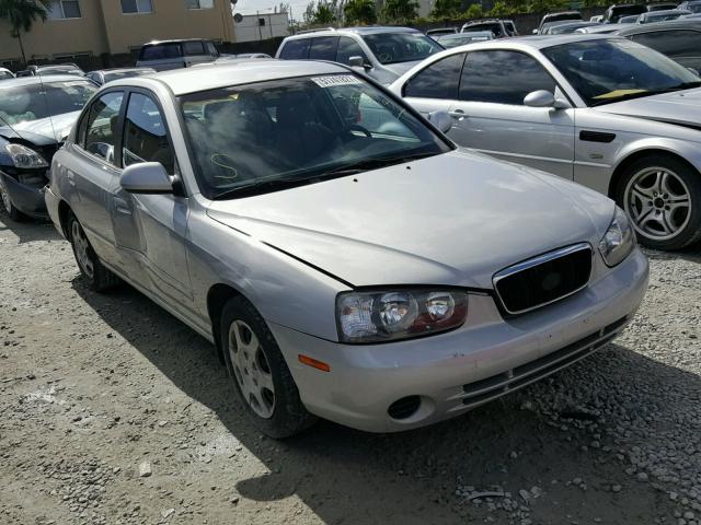 KMHDN45D23U485076 - 2003 HYUNDAI ELANTRA GL SILVER photo 1