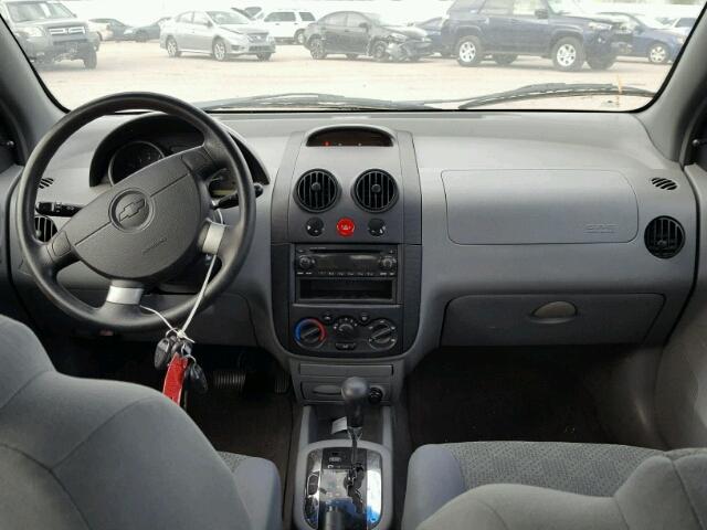 KL1TD52655B449371 - 2005 CHEVROLET AVEO BASE 蓝色 照片 9