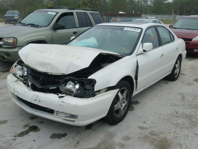 19UUA56692A057707 - 2002 ACURA 3.2TL WHITE photo 2