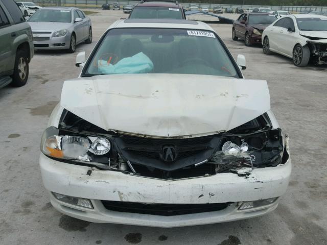 19UUA56692A057707 - 2002 ACURA 3.2TL WHITE photo 9