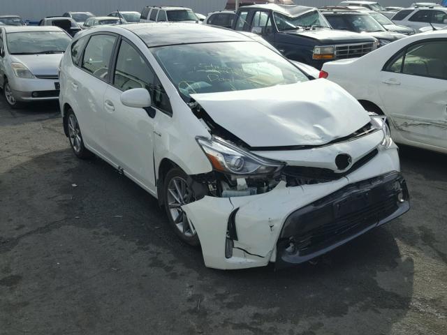 JTDZN3EU8GJ050364 - 2016 TOYOTA PRIUS V WHITE photo 1