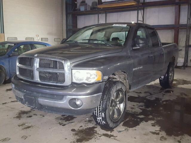 1D7HU18D64S660788 - 2004 DODGE RAM 1500 S GRAY photo 2