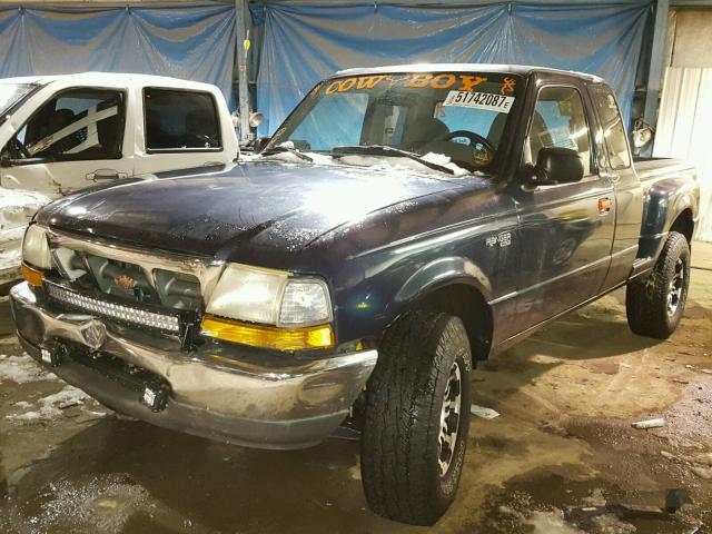 1FTZR15V5XPB18442 - 1999 FORD RANGER SUP BLUE photo 2