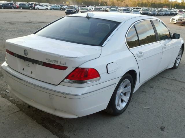 WBAGN63474DS47187 - 2004 BMW 745 LI WHITE photo 4