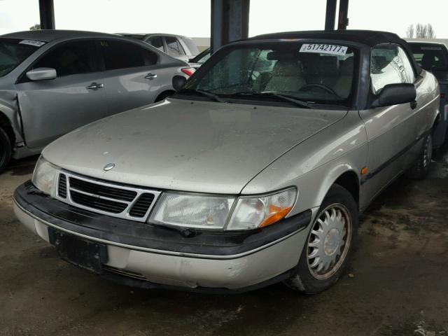 YS3DD75B0T7005924 - 1996 SAAB 900 S SILVER photo 2