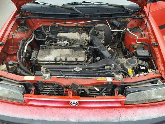 JM1BG2243R0762283 - 1994 MAZDA PROTEGE DX RED photo 7