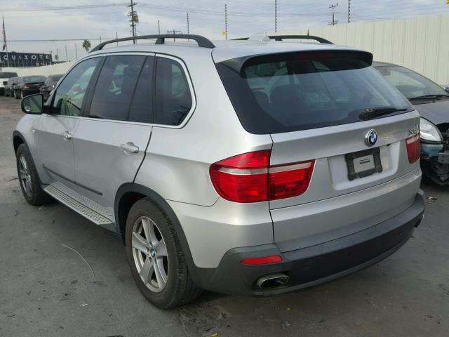 5UXFE83527LZ42429 - 2007 BMW X5 4.8I SILVER photo 3