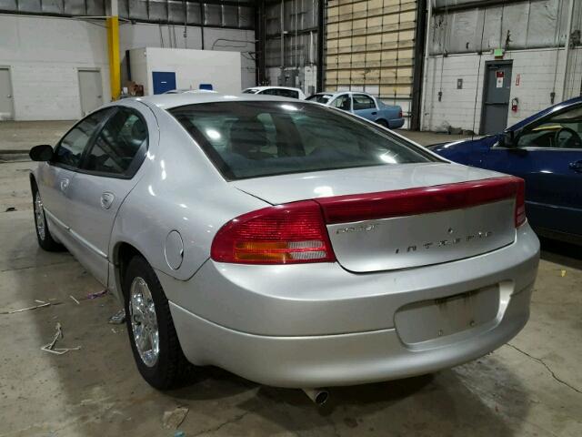 2B3HD56M42H132001 - 2002 DODGE INTREPID E SILVER photo 3