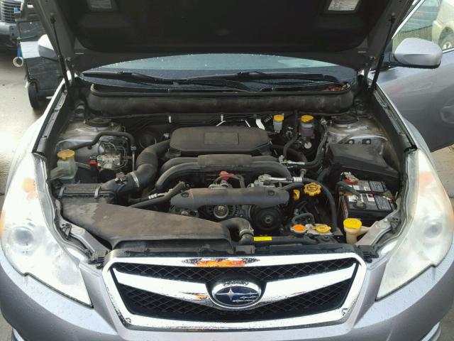 4S3BMAC63B1223715 - 2011 SUBARU LEGACY 2.5 SILVER photo 7