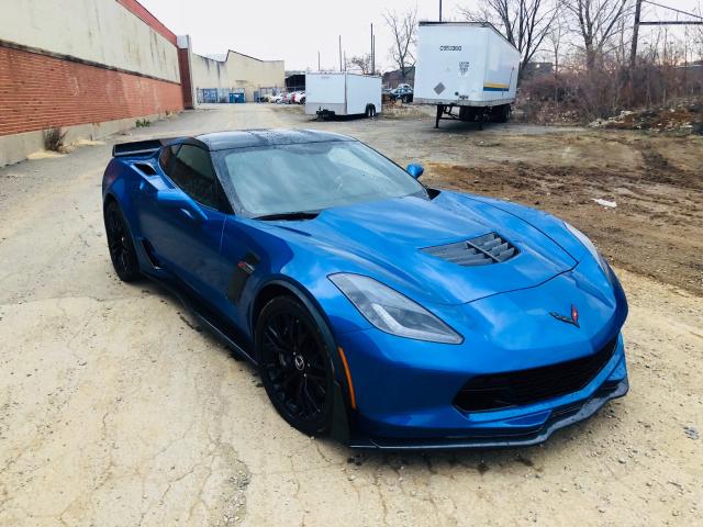 1G1YR2D6XF5600466 - 2015 CHEVROLET CORVETTE S BLUE photo 1