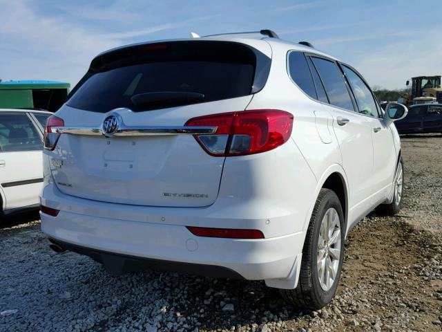 LRBFXBSA7HD037430 - 2017 BUICK ENVISION E WHITE photo 4