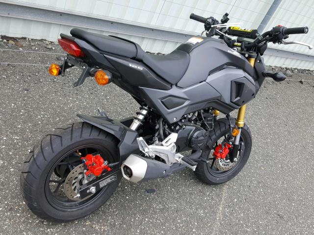 MLHJC7552J5002729 - 2018 HONDA GROM 125 BLACK photo 4