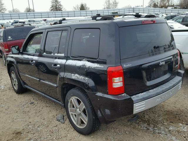 1J8FT48W77D347595 - 2007 JEEP PATRIOT LI BLACK photo 3