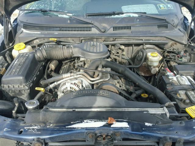 1B4HS28Z2XF602589 - 1999 DODGE DURANGO BLUE photo 7