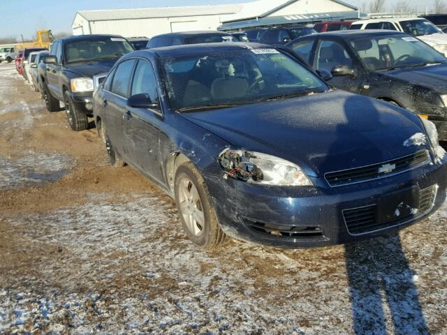 2G1WB58K689177802 - 2008 CHEVROLET IMPALA LS BLUE photo 1