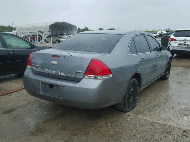 2G1WB58K089244572 - 2008 CHEVROLET IMPALA LS GRAY photo 4