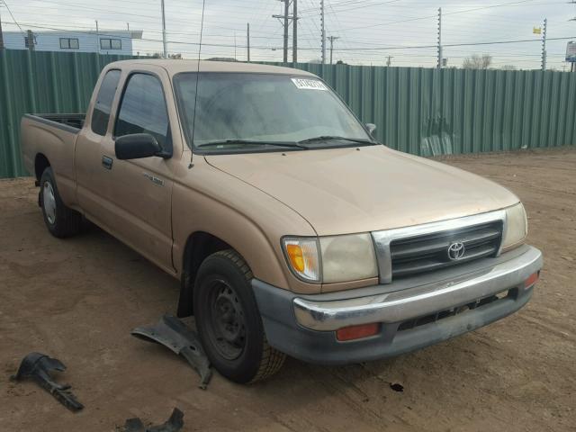 4TAVL52N6XZ417045 - 1999 TOYOTA TACOMA XTR TAN photo 1