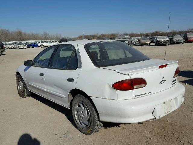 1G1JF5245W7134432 - 1998 CHEVROLET CAVALIER L WHITE photo 3