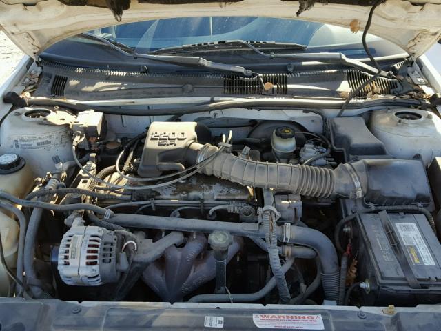 1G1JF5245W7134432 - 1998 CHEVROLET CAVALIER L WHITE photo 7