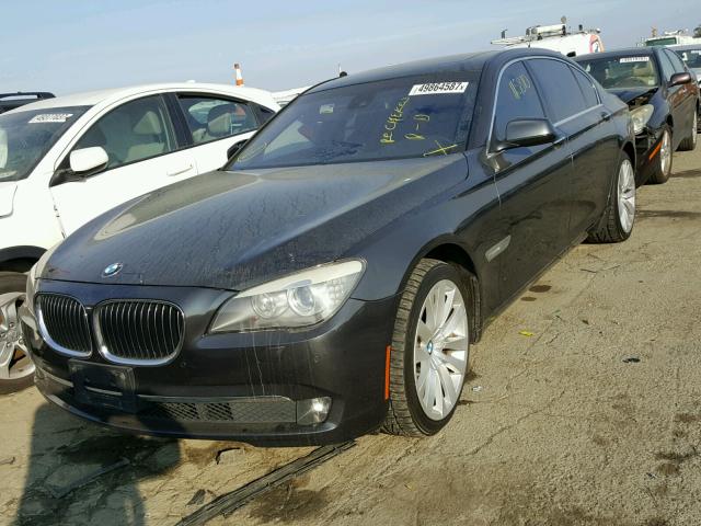 WBAKX8C50BC198071 - 2011 BMW 750 LI BLACK photo 2