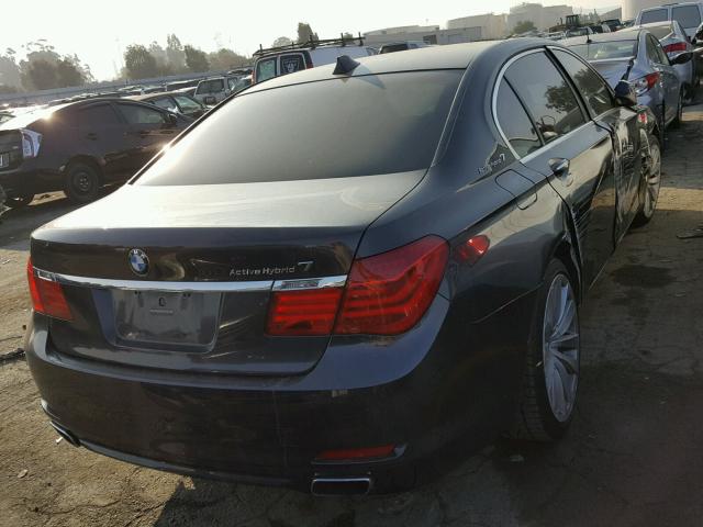 WBAKX8C50BC198071 - 2011 BMW 750 LI BLACK photo 4