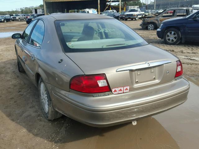 1MEFM50U82A615180 - 2002 MERCURY SABLE GS GOLD photo 3