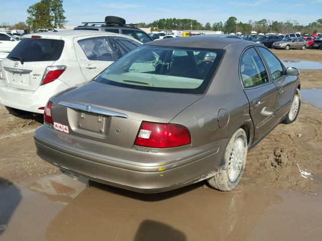 1MEFM50U82A615180 - 2002 MERCURY SABLE GS GOLD photo 4