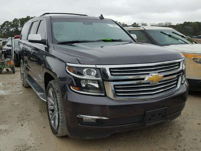 1GNSKJKC7GR161071 - 2016 CHEVROLET SUBURBAN K BLACK photo 1