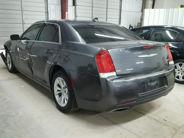 2C3CCAAG5FH807290 - 2015 CHRYSLER 300 LIMITE CHARCOAL photo 3