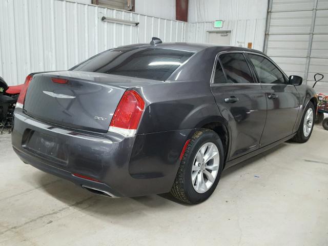 2C3CCAAG5FH807290 - 2015 CHRYSLER 300 LIMITE CHARCOAL photo 4