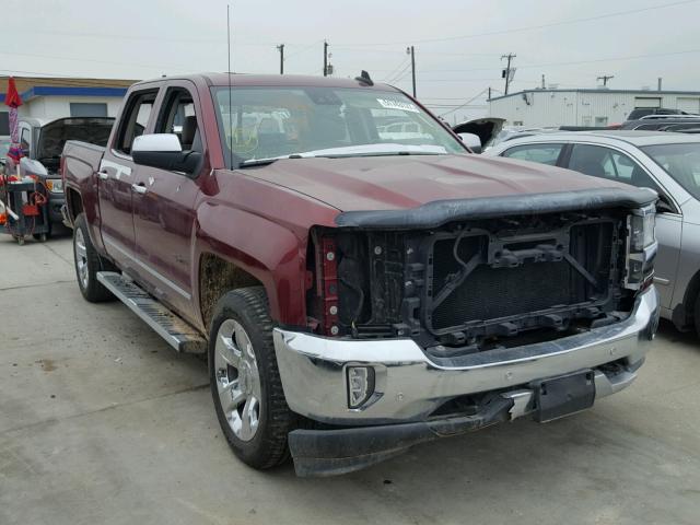 3GCPCSEC5GG356826 - 2016 CHEVROLET SILVERADO RED photo 1