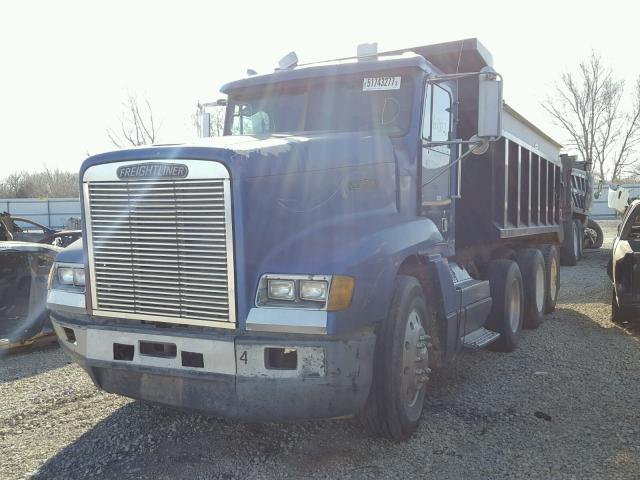 1FUYDXYB8LP375385 - 1990 FREIGHTLINER CONVENTION BLUE photo 2