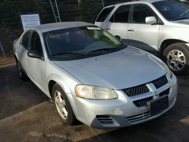 1B3EL46X06N170509 - 2006 DODGE STRATUS SX SILVER photo 1