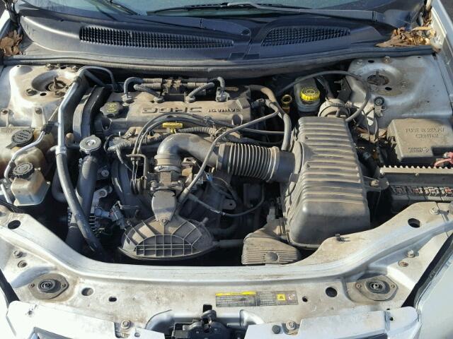 1B3EL46X06N170509 - 2006 DODGE STRATUS SX SILVER photo 7