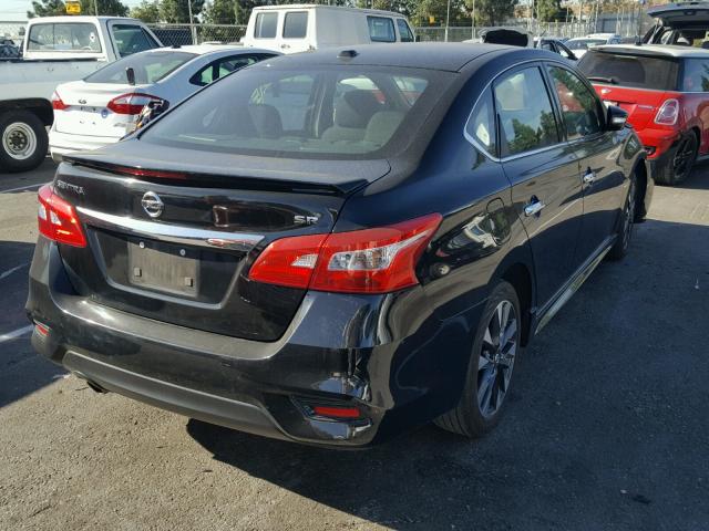 3N1AB7AP9GY339362 - 2016 NISSAN SENTRA S BLACK photo 4