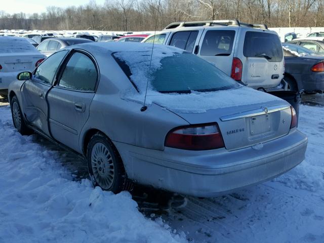 1MEFM50U54A628097 - 2004 MERCURY SABLE GS SILVER photo 3