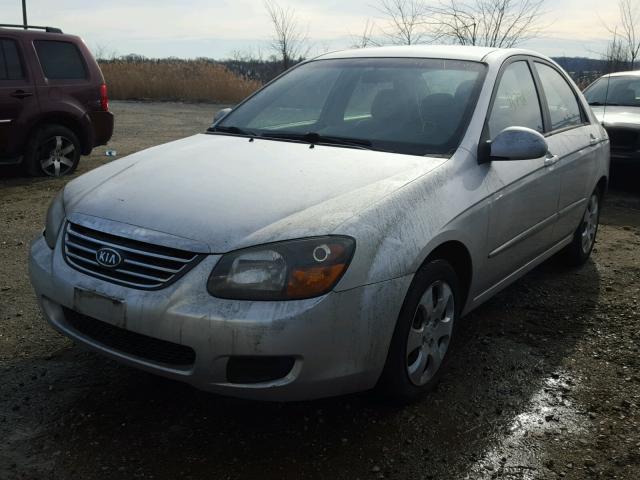 KNAFE221595604380 - 2009 KIA SPECTRA EX GRAY photo 2