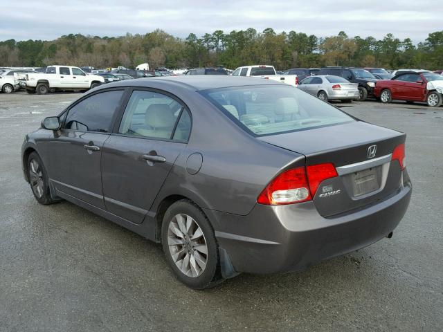 19XFA1F83AE076542 - 2010 HONDA CIVIC EX ყავისფერი ფოტო 3
