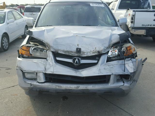 2HNYD18624H551743 - 2004 ACURA MDX TOURIN SILVER photo 9