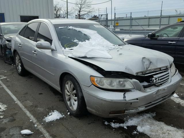 KMHFC46F78A256013 - 2008 HYUNDAI AZERA SE SILVER photo 1