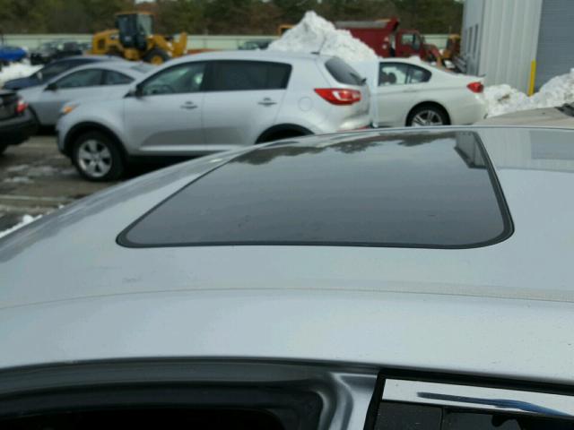 KMHFC46F78A256013 - 2008 HYUNDAI AZERA SE SILVER photo 9