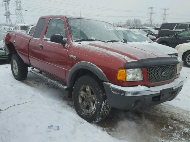 1FTZR45E62PB71029 - 2002 FORD RANGER SUP RED photo 1