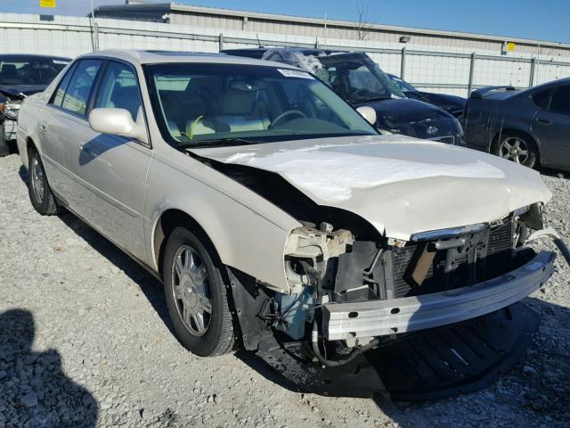 1G6KD54Y13U277458 - 2003 CADILLAC DEVILLE WHITE photo 1