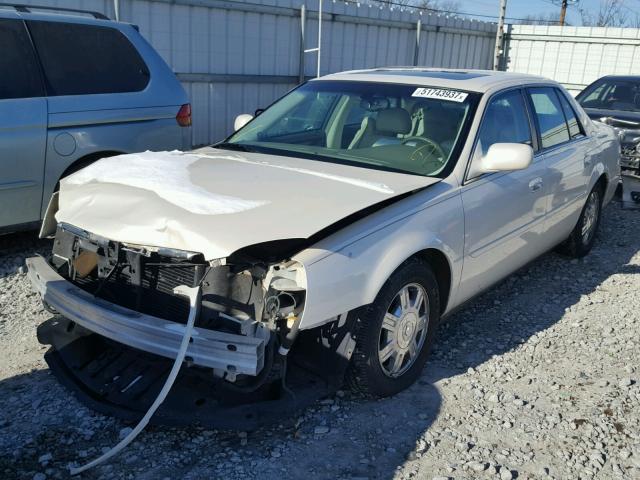 1G6KD54Y13U277458 - 2003 CADILLAC DEVILLE WHITE photo 2