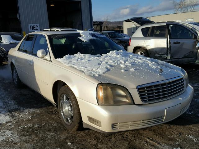 1G6KD54YX3U161787 - 2003 CADILLAC DEVILLE WHITE photo 1