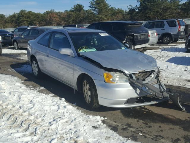 1HGEM22901L079656 - 2001 HONDA CIVIC SI SILVER photo 1