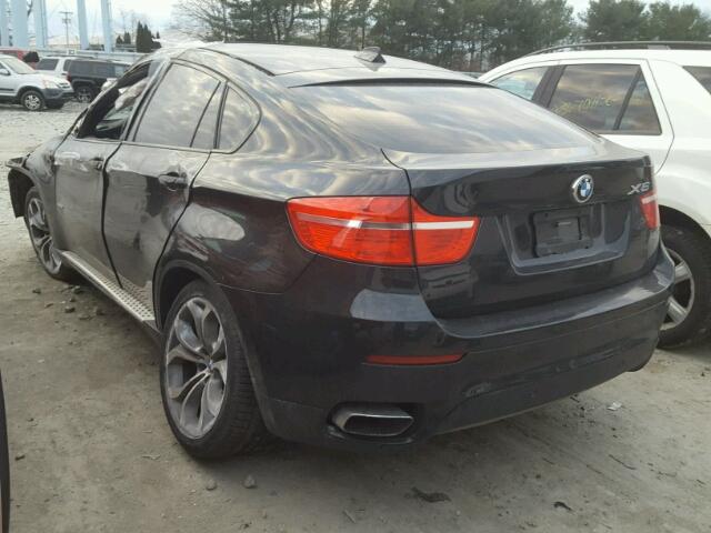 5UXFG8C51BLZ95562 - 2011 BMW X6 XDRIVE5 BLACK photo 3