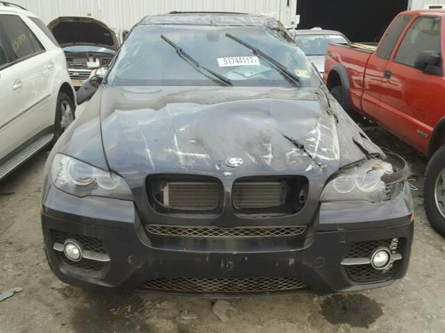 5UXFG8C51BLZ95562 - 2011 BMW X6 XDRIVE5 BLACK photo 9